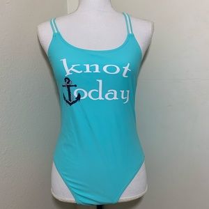 Knot today Macrame Back Straps One Piece Suit